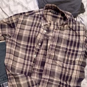 Nautica mens button up shirt